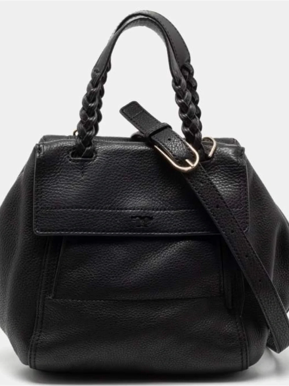 Tory Burch Half Moon leather Satchel